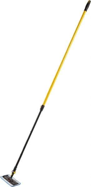 Rubbermaid - 57" Long x 3-1/2" Wide Dust Mop Frame - Black, Hook & Loop - Top Tool & Supply