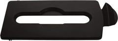 Rubbermaid - Rectangle Lid for Use with 23 Gal Rectangular Recycle Containers - Black, Polypropylene, For Slim Jim Trash Cans - Top Tool & Supply