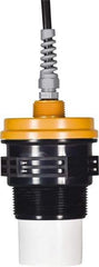 Made in USA - 1\x92 to 25\x92 for Liquids, 1\x92 to 10\x92 for Solids Transmission Range Ultrasonic Explosion-Proof Transmitter - 2" NPT Mount, 30 Max psi, ±0.25% of Range Accuracy, 12 to 28 VDC (Loop Powered) - Top Tool & Supply