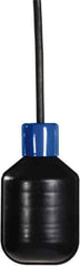 Made in USA - 13 Max psi, 140°F Max, Liquid Level Float - Chlorinated Polyethylene Stem, N.O. Switch Logic - Top Tool & Supply