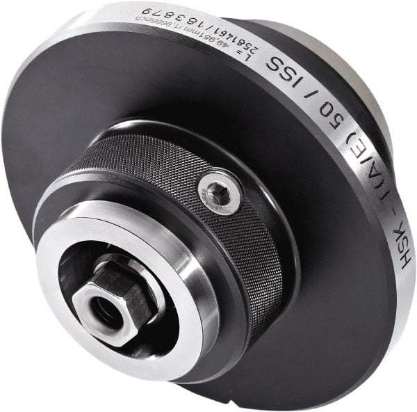 HAIMER - VDI 60 Taper, On-Center/Rotating, Spindle Adapter - 1.9685" Projection, Use with ISS-U Spindle - Top Tool & Supply