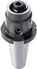 HAIMER - HSK32A, C, E Taper, On-Center/Rotating, Spindle Adapter - 80mm Projection, Use with ISO50 Spindle - Top Tool & Supply