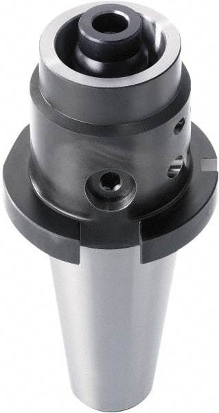 HAIMER - HSK40 & HSK50 Taper, On-Center/Rotating, Spindle Adapter - 80mm Projection, Use with ISO50 Spindle - Top Tool & Supply