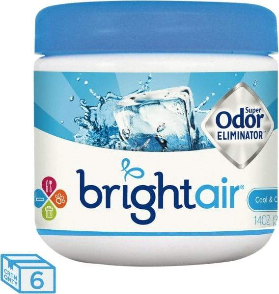 BRIGHT Air - 14 oz Tub Odor Neutralizer - Gel, Cool & Clean Scent - Top Tool & Supply