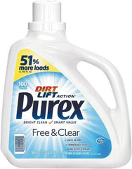 Purex - 150 oz Liquid Laundry Detergent - Unscented - Top Tool & Supply