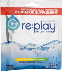 Hydration Health - 0.51 oz Packet Sugar Free Tropical Breeze Activity Drink - Powdered, Yields 16 oz - Top Tool & Supply