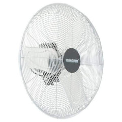 PRO-SOURCE - 24" Blade, 1/4 hp, 5,200, 6,000 & 7,700 CFM, Industrial Circulation Fan - Back-Mounted, 120 VAC Volts, 1.60-1.90 Amps, 3 Speed - Top Tool & Supply