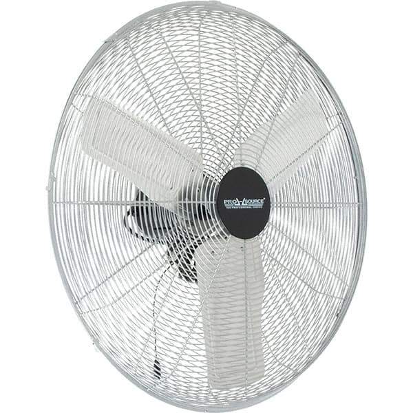 PRO-SOURCE - 30" Blade, 1/4 hp, 5,300, 6,200 & 7,800 CFM, Industrial Circulation Fan - Back-Mounted, 120 VAC Volts, 1.60-1.90 Amps, 3 Speed - Top Tool & Supply