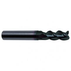 5/16" Dia. - 3" OAL - 45° Helix Super-A Carbide End Mill - 3 FL - Top Tool & Supply