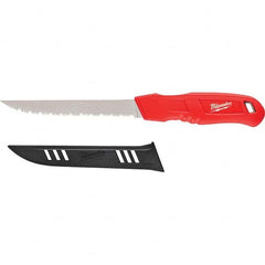 Milwaukee Tool - Fixed Blade Knives Trade Type: Serrated Knife Blade Length (Inch): 6 - Top Tool & Supply