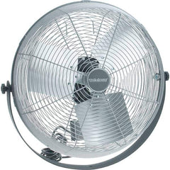 PRO-SOURCE - 18" Blade, 1/8 hp, 5,750 Max CFM, Single Phase Fan - 2.2 Amps, 115 Volts, 3 Speed - Top Tool & Supply