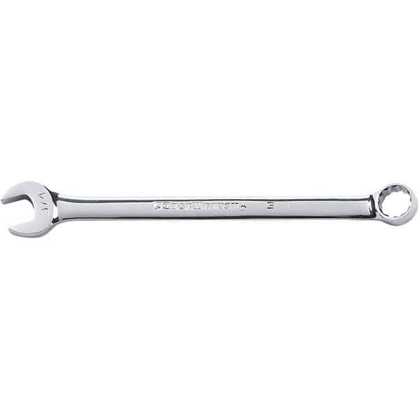 GearWrench - 1-3/8" 12 Point Combination Wrench - 15° Offset Angle, 19.96" OAL, Steel, Satin Finish - Top Tool & Supply