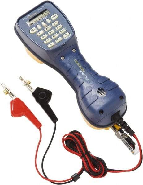 Fluke Networks - Universal Cable Tester - LCD Screen, Clips Connectors - Top Tool & Supply