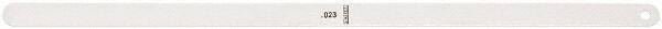 Starrett - Feeler Gages   Thickness (Decimal Inch): 0.0230    Leaf Length (Inch): 12 - Top Tool & Supply