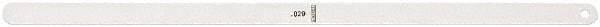 Starrett - Feeler Gages   Thickness (Decimal Inch): 0.0290    Leaf Length (Inch): 12 - Top Tool & Supply