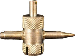 Milton - 4-Way Valve Tool - For Large Bore Tire Valves - Top Tool & Supply