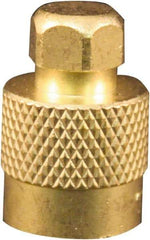 Milton - Screwdriver Type Valve Cap - For Large Bore Tire Valves - Top Tool & Supply