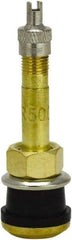 Milton - Clamp-In Tubeless Tire Valve - For Trucks, Buses - Top Tool & Supply