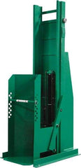 Valley Craft - 1,500 Lb Load Capacity, 30, 55 & 85 Gal Drum Dumper - For 30 Gal, 55 Gal & 85 Gal Drums - Top Tool & Supply