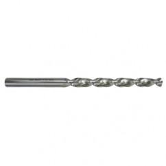 4mm Dia. - HSS Parabolic Taper Length Drill-130° Point-Coolant-Bright - Top Tool & Supply