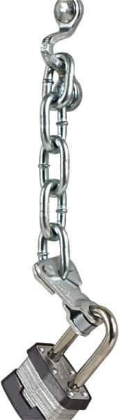 Sav-Lok - Chain Assembly - For Use with Padlocks with Shackles from 5/16 to 3/8" - Top Tool & Supply