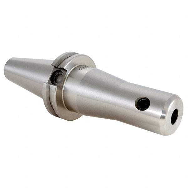 Techniks - CAT40 Taper Shank 3/16" Hole End Mill Holder/Adapter - 3/4" Nose Diam, 4.72" Projection - Exact Industrial Supply