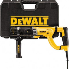 DeWALT - 120 Volt 1-1/8" SDS Chuck Electric Rotary Hammer - 0 to 5,350 BPM, 0 to 1,450 RPM, Reversible, D-Handle - Top Tool & Supply