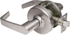 Corbin Russwin - Passage Lever Lockset - 2-3/4" Back Set, Steel, Brushed Chrome Finish - Top Tool & Supply