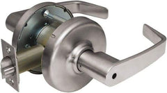 Corbin Russwin - Passage Lever Lockset - 2-3/4" Back Set, Steel, Brushed Chrome Finish - Top Tool & Supply