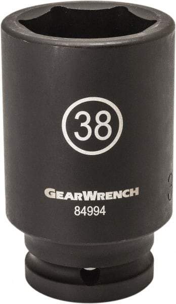 GearWrench - 3/4" Drive 36mm Deep Impact Socket - 6 Points, 3-19/35" OAL - Top Tool & Supply