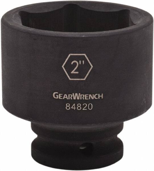 GearWrench - 3/4" Drive 5/8" Standard Impact Socket - 6 Points, 2" OAL - Top Tool & Supply