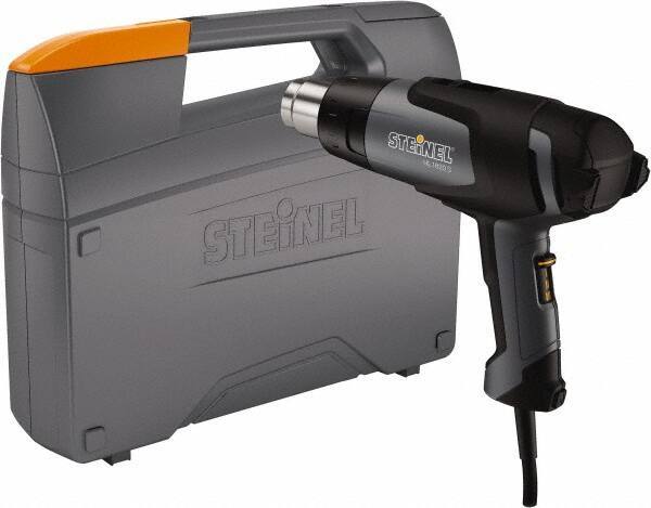 Steinel - 120 to 1,100°F Heat Setting, 4 to 13 CFM Air Flow, Heat Gun - 120 Volts, 12 Amps, 1,400 Watts, 6' Cord Length - Top Tool & Supply