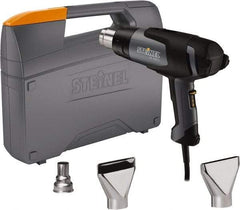 Steinel - 120 to 1,100°F Heat Setting, 4 to 13 CFM Air Flow, Heat Gun Kit - 120 Volts, 12 Amps, 1,400 Watts, 6' Cord Length - Top Tool & Supply