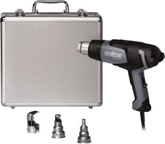 Steinel - 120 to 1,100°F Heat Setting, 1 to 13 CFM Air Flow, Heat Gun Kit - 120 Volts, 13.2 Amps, 1,600 Watts, 6' Cord Length - Top Tool & Supply