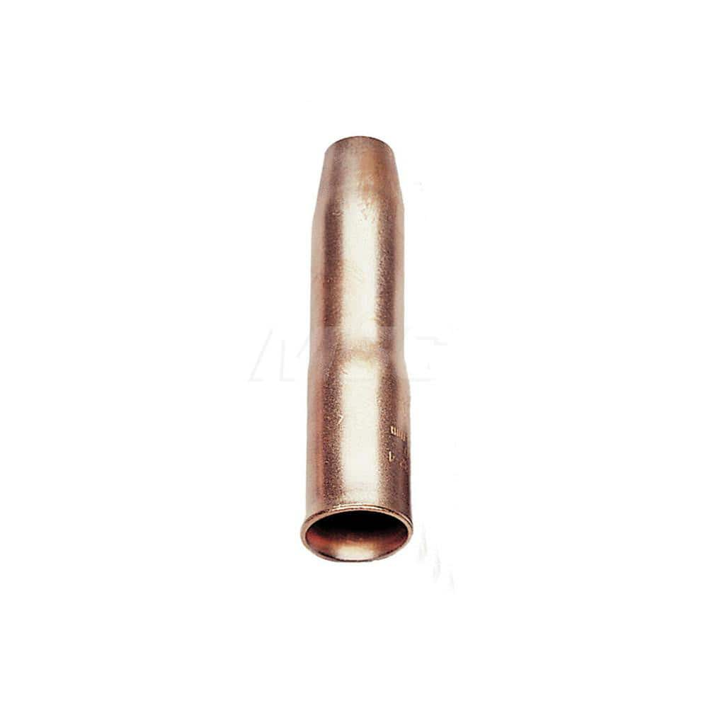 MIG Welder Gas Nozzle: 0.62″ Bore Dia Copper, Use with Magnum