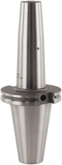 Lyndex - 1/4" Hole Diam, CAT50 Taper Shank Shrink Fit Tool Holder & Adapter - 6.3" Projection, 0.83" Nose Diam, Through Coolant - Exact Industrial Supply