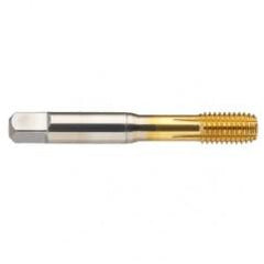 M3 x .50 Dia. - 6HX - 4 FL - Cobalt Semi-Bott Tap FORM-C-TiN - Top Tool & Supply