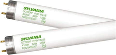 SYLVANIA - 32 Watt Fluorescent Tubular Medium Bi-Pin Lamp - 5,000°K Color Temp, 2,500 Lumens, T8, 22,000 hr Avg Life - Top Tool & Supply