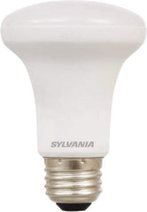 SYLVANIA - 5 Watt LED Flood/Spot Medium Screw Lamp - 2,700°K Color Temp, 350 Lumens, Dimmable, Shatter Resistant, R20, 11,000 hr Avg Life - Top Tool & Supply