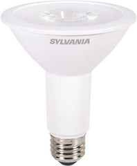 SYLVANIA - 9 Watt LED Flood/Spot Medium Screw Lamp - 3,000°K Color Temp, 700 Lumens, Shatter Resistant, PAR30L, 25,000 hr Avg Life - Top Tool & Supply