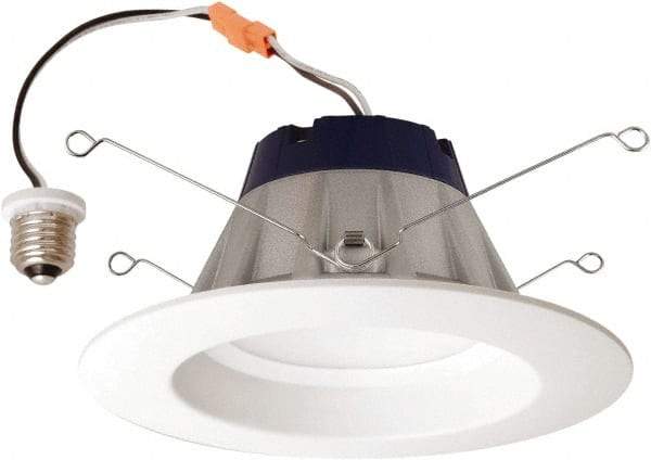 SYLVANIA - 7.3" Long x 4.85" Wide LED Downlight - 13 Watt, IC Rated, Recessed Housing - Top Tool & Supply