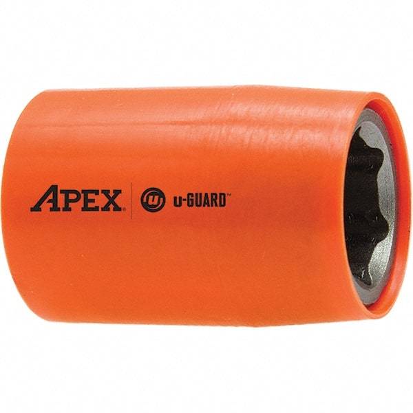 Apex - 1/4" Drive, Square Drive Socket - 1.835" OAL - Top Tool & Supply