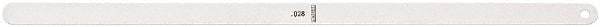 Starrett - Feeler Gages   Thickness (Decimal Inch): 0.0280    Leaf Length (Inch): 12 - Top Tool & Supply