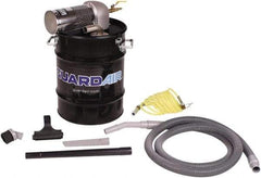 Guardair - 10 Gal Steel Tank, Air Powered Wet/Dry Vacuum - 5 Peak hp, 10' Hose Fitting, Cordless, Cartridge Filter - Top Tool & Supply