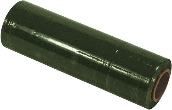 Made in USA - 18" x 1,500' 80 Gauge Green Cast Hand Stretch Film - Top Tool & Supply