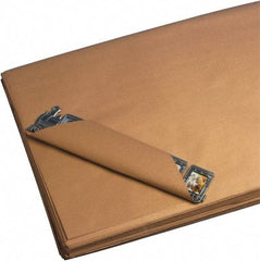 Made in USA - 48" Long x 40" Wide Sheets of Recycled Kraft Paper - 50 Lb Paper Weight, 225 Sheets - Top Tool & Supply