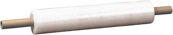 Value Collection - 20" x 1,000' 90 Gauge Clear Extended Core Cast Stretch Film - Top Tool & Supply