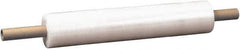 Value Collection - 30" x 1,000' 90 Gauge Clear Extended Core Cast Stretch Film - Top Tool & Supply