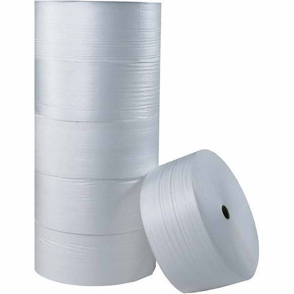 Made in USA - 250' Long x 72" Wide x 1/4" Thick, Foam Roll - White - Top Tool & Supply