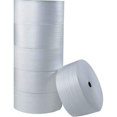 Made in USA - 250' Long x 48" Wide x 1/4" Thick, Foam Roll - White - Top Tool & Supply